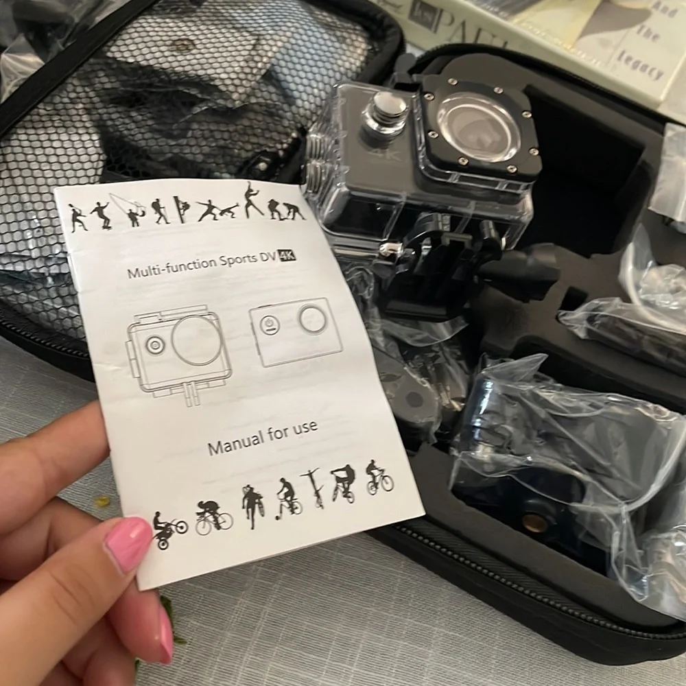 Multi function sports DV 4K (new, never used)